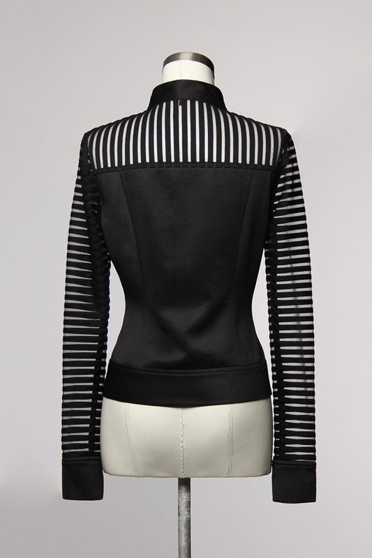 Elegant Black Fashion Jacket
