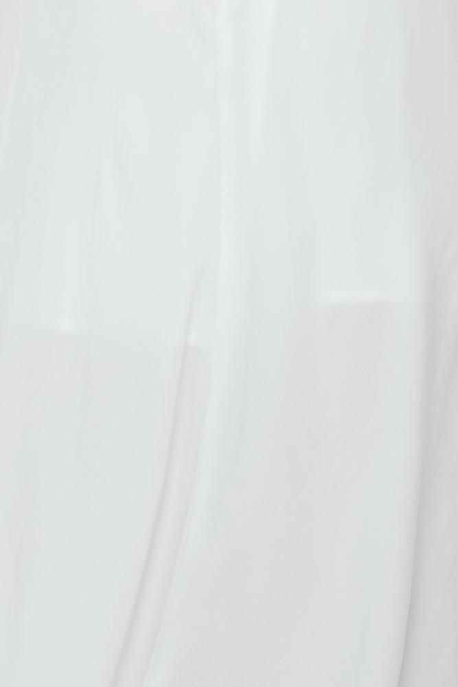 Elegant Off Shoulder White Tie-Up Ruffle Maxi Dress