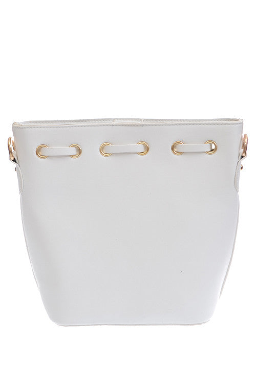 Elegant White Gold Clutch