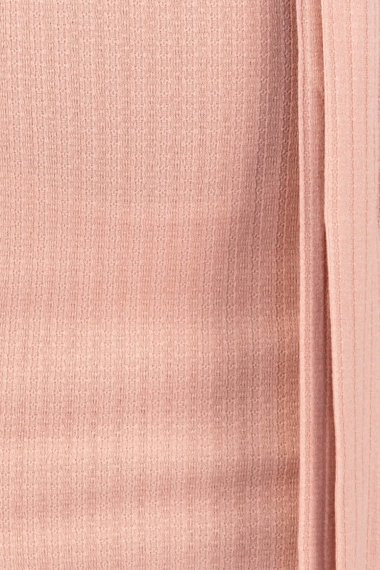 Fashion Blush Strap Bodycon Tie-up Dress