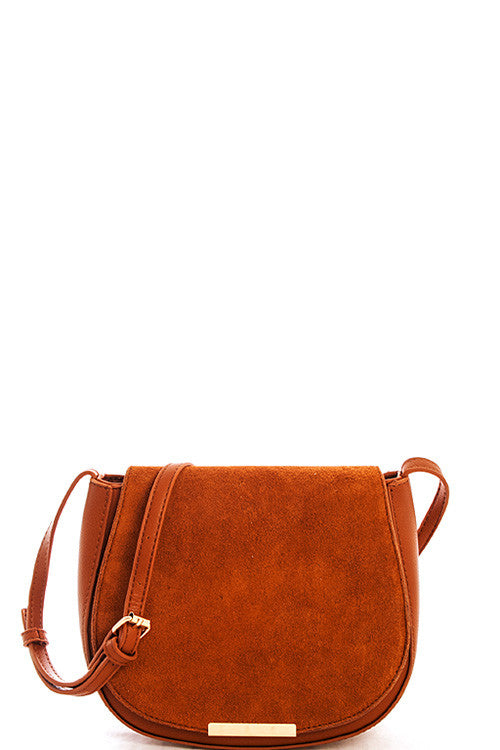 Elegant Tan Princess Messenger Bag