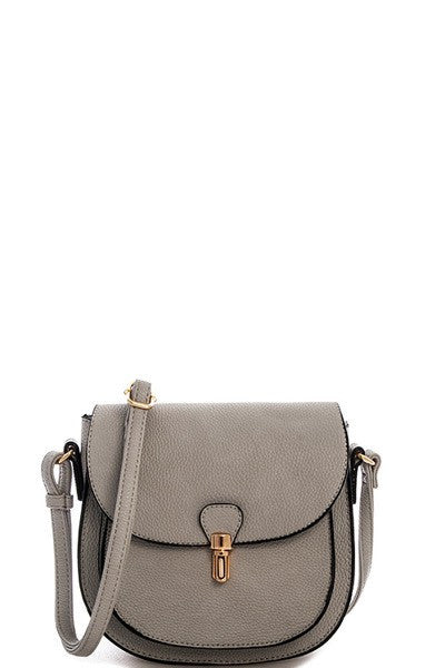 Elegant Princess Messenger Grey Bag