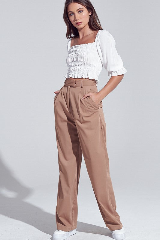 Fashion Off White Off Shoulder Ruffle Crop Top