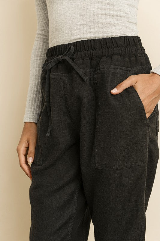 Fashion Black Jogger Pants