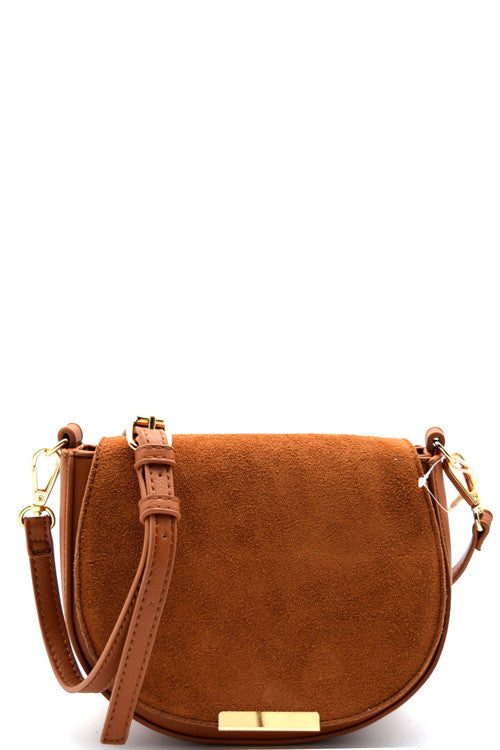 Elegant Tan Princess Messenger Mini Bag