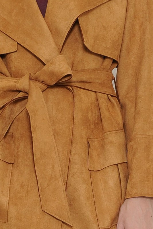 Elegant Camel Fashion Coat