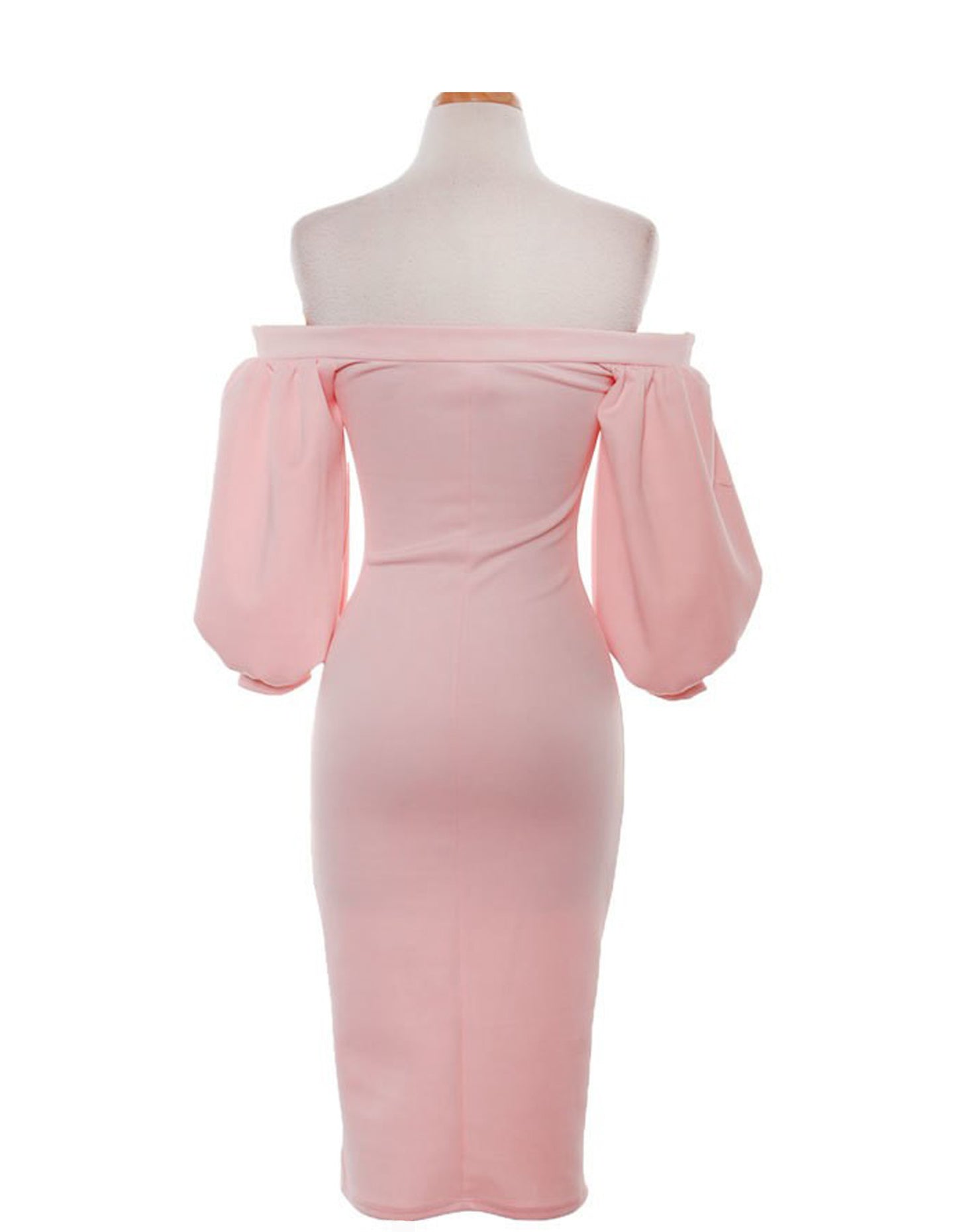 Pink Bloom Off The Shoulder Dress