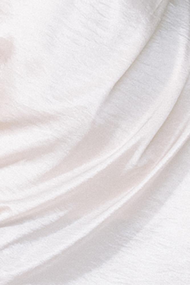 Elegant Strap V-Neck Satin Champagne Dress