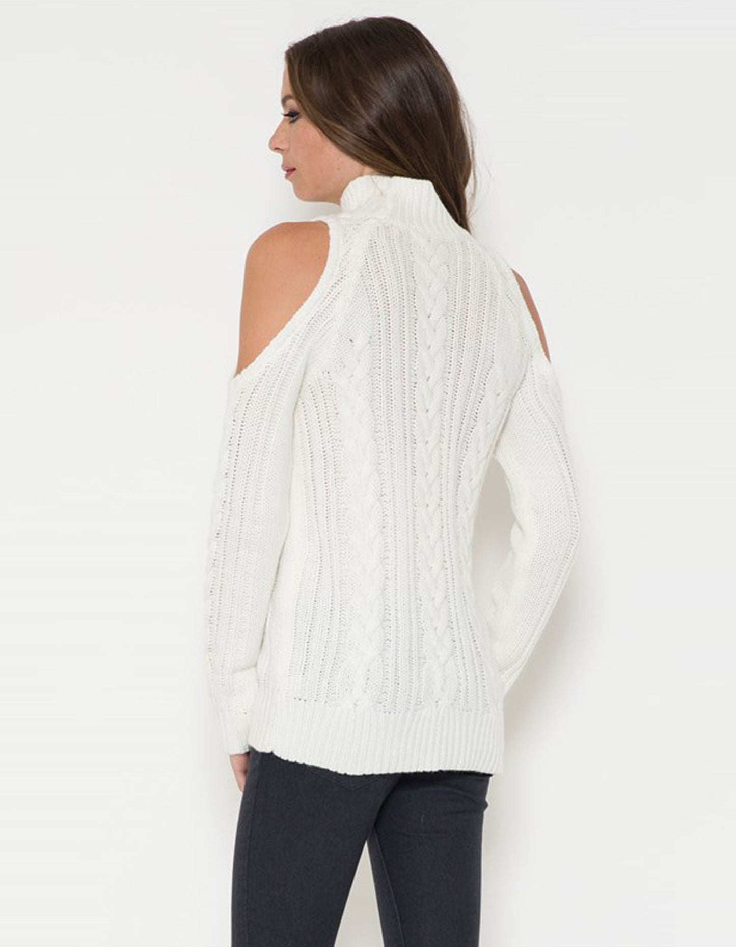 Stylish Off The Shoulder Sweater