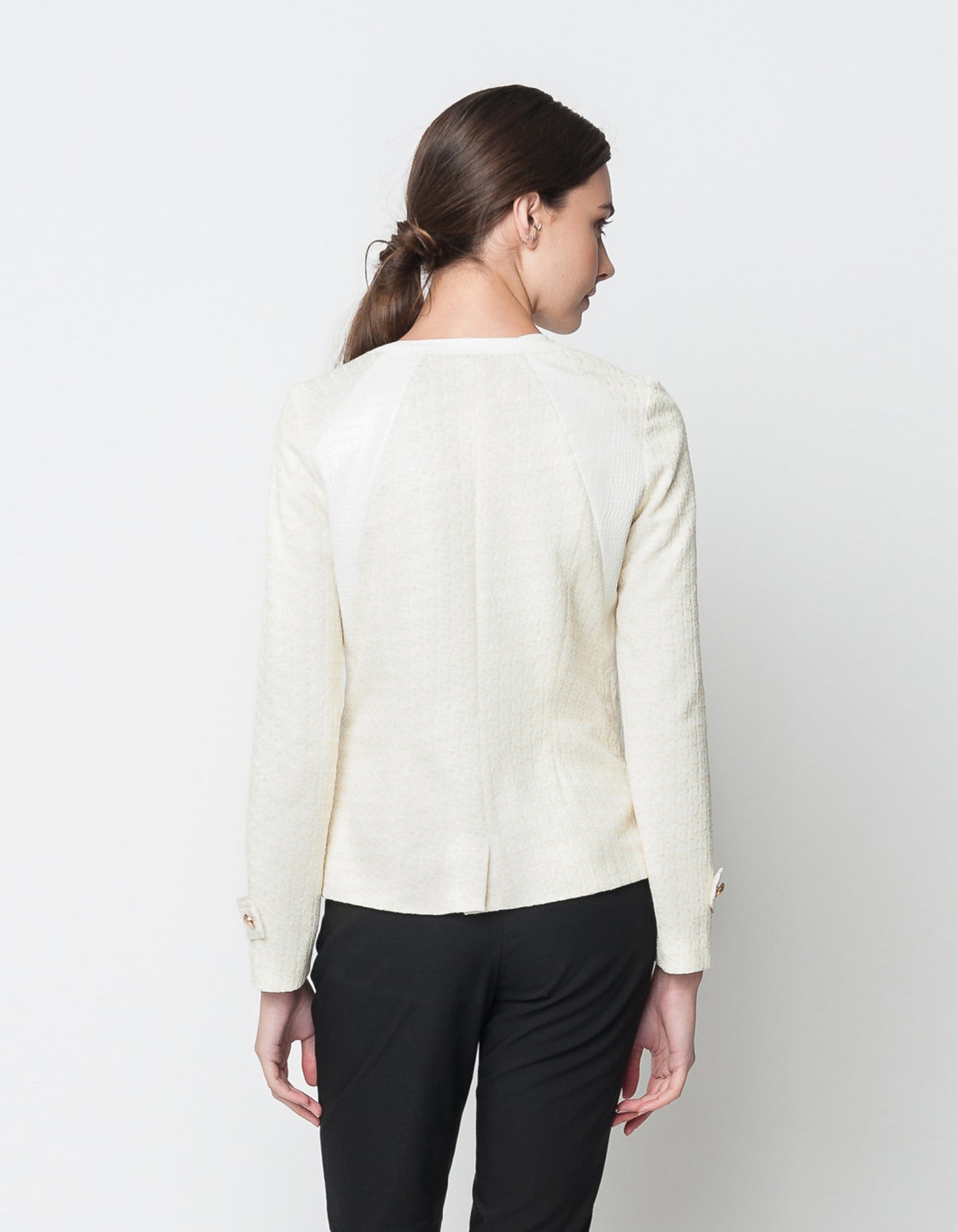 Texture White Gold Jacket