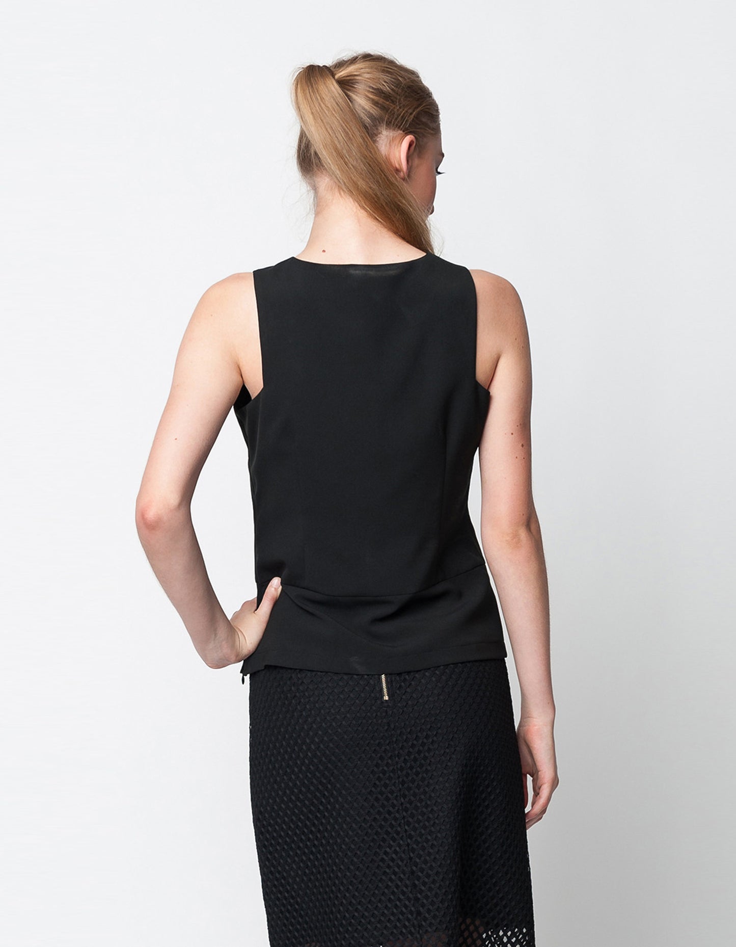 Waist Casual Hook Top