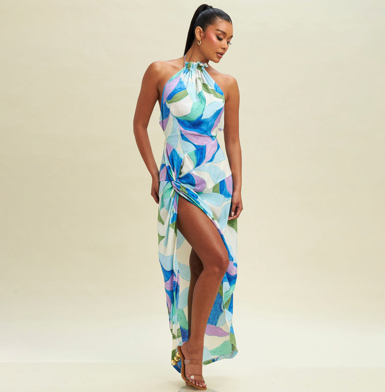 Floral Cocktail Summer Dress – EDITE MODE