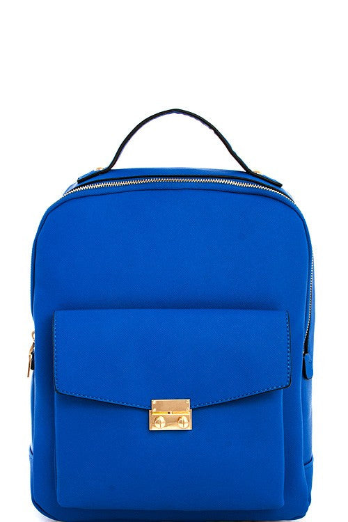 Elegant Modern Blue Backpack