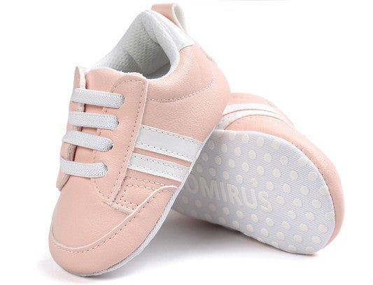 Fashion Pink White Baby Sneaker