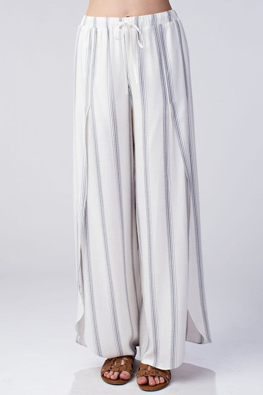 Summer Blue Marine Cut Out Pants