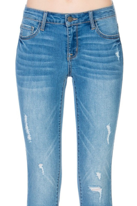 Skinny Jean with Blue Wash
