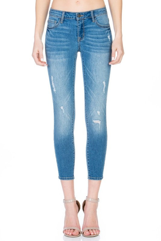 Skinny Jean with Blue Wash