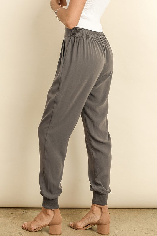 Elegant Fashion Grey Casual Pants