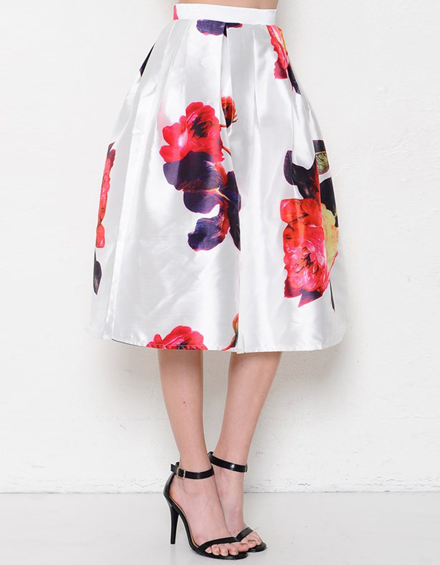 Floral A-Line Skirt