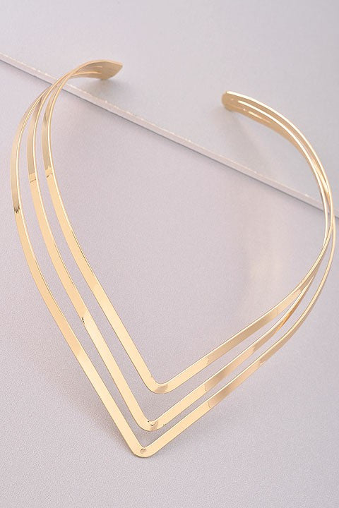 Fashion Geometric Gold Necklace