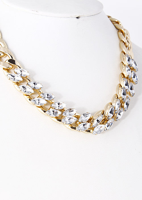 Elegant Braided Chain Necklace