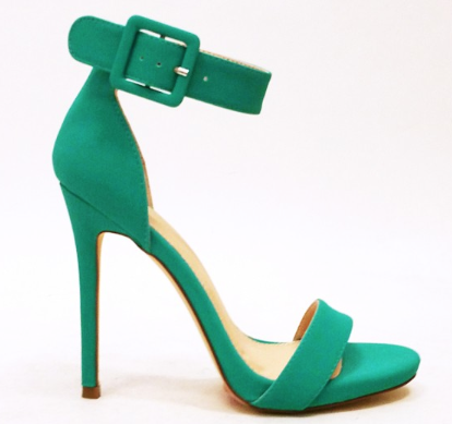 Summer Aqua Sandal with Ankle Strap
