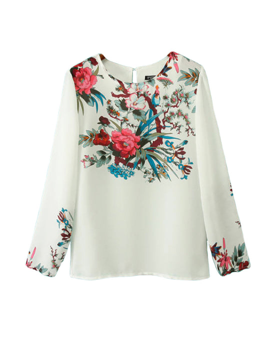 Rose Floral Blouse