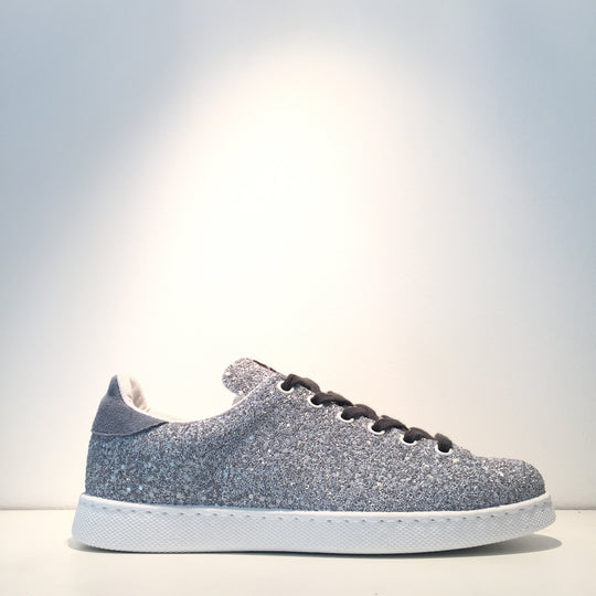 Fashion Blue Glitter Sneaker